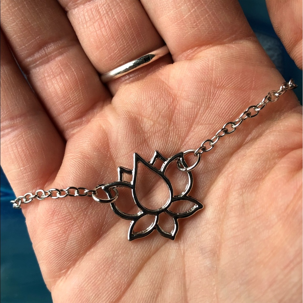 Handmade Lotus Necklace